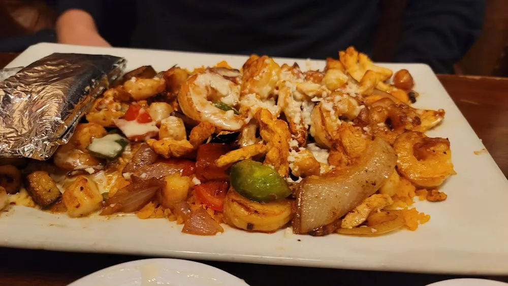 Shrimp Nacho Fajita